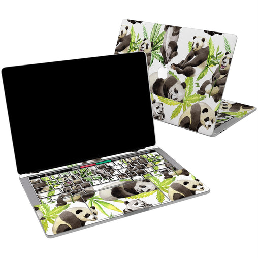 Lex Altern Vinyl MacBook Skin Cute Pandas for your Laptop Apple Macbook.