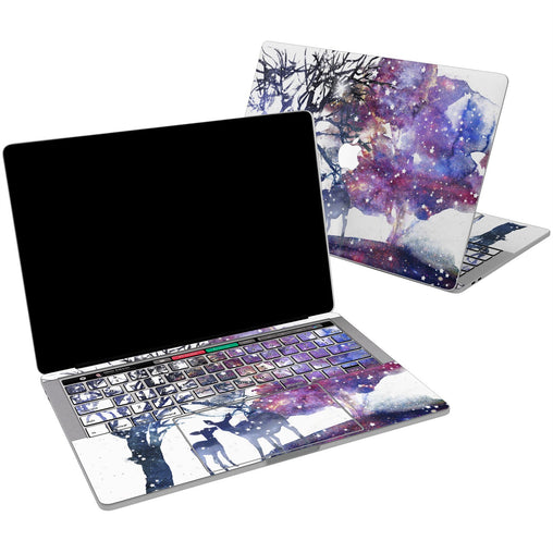 Lex Altern Vinyl MacBook Skin Galaxy Deer for your Laptop Apple Macbook.