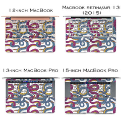 Lex Altern Vinyl MacBook Skin Snake Pattern