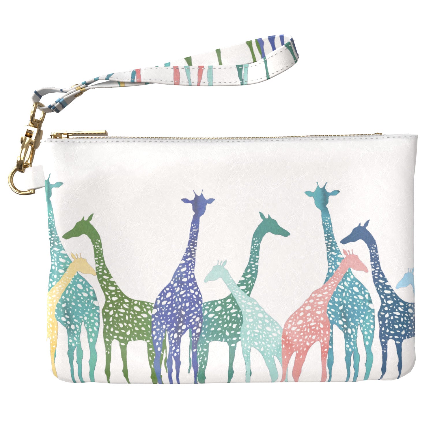 Lex Altern Makeup Bag Colorful Giraffes