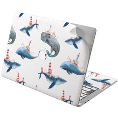 Lex Altern Vinyl MacBook Skin Cute Whales