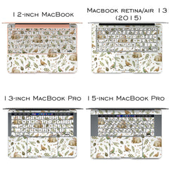 Lex Altern Vinyl MacBook Skin Rabbit Pattern