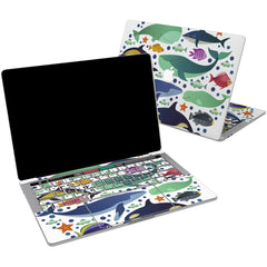 Lex Altern Vinyl MacBook Skin Ocean Life for your Laptop Apple Macbook.