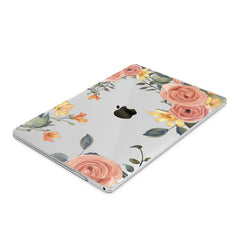 Lex Altern Hard Plastic MacBook Case Orange Roses Art