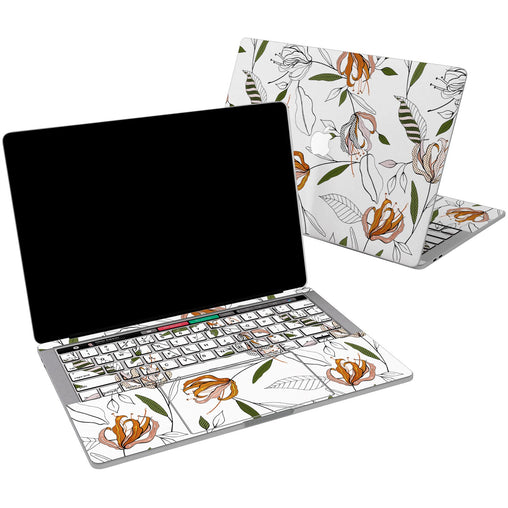 Lex Altern Vinyl MacBook Skin Floral Pattern  for your Laptop Apple Macbook.