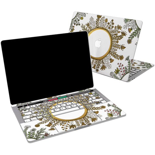 Lex Altern Vinyl MacBook Skin Ethnic Flowers  for your Laptop Apple Macbook.