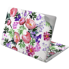 Lex Altern Vinyl MacBook Skin Peony Bouquets