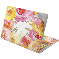 Lex Altern Vinyl MacBook Skin Orange Roses