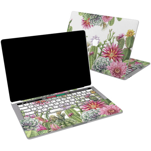Lex Altern Vinyl MacBook Skin Floral Cactus for your Laptop Apple Macbook.