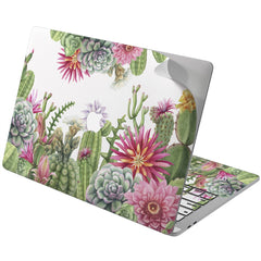 Lex Altern Vinyl MacBook Skin Floral Cactus