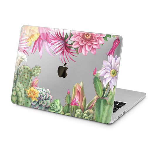 Lex Altern Cactus Plants Case for your Laptop Apple Macbook.