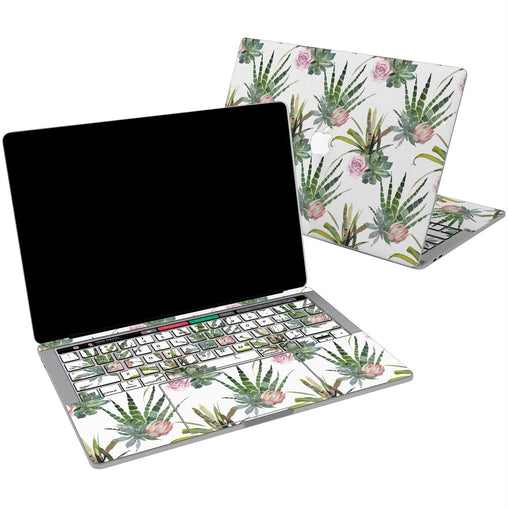 Lex Altern Vinyl MacBook Skin Exotic Plants for your Laptop Apple Macbook.