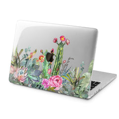 Lex Altern Watercolor Cactus Case for your Laptop Apple Macbook.