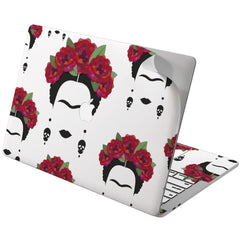 Lex Altern Vinyl MacBook Skin Frida Kahlo