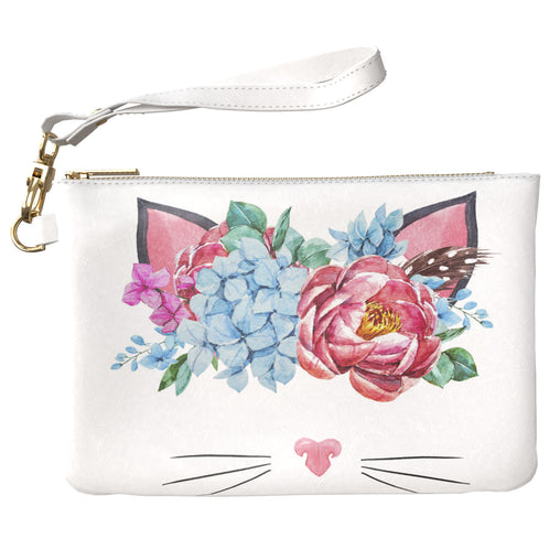 Lex Altern Makeup Bag Floral Cat
