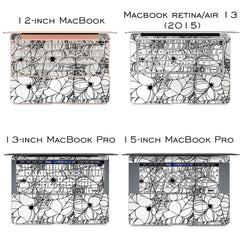 Lex Altern Vinyl MacBook Skin Spider Pattern