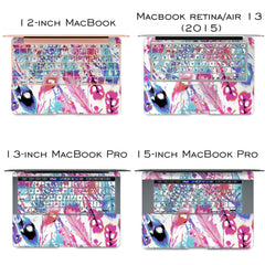 Lex Altern Vinyl MacBook Skin Pink Feathers