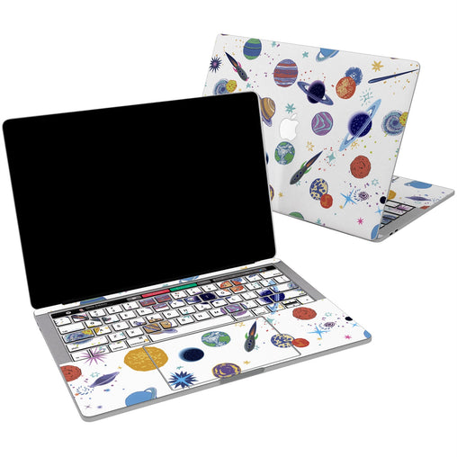 Lex Altern Vinyl MacBook Skin Cute Planets for your Laptop Apple Macbook.