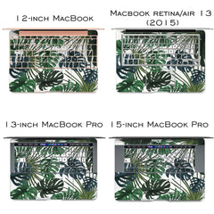 Lex Altern Vinyl MacBook Skin Monstera Pattern