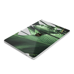 Lex Altern Hard Plastic MacBook Case Green Leaves Art