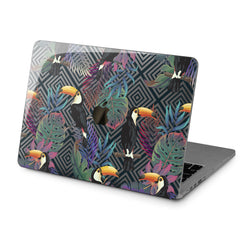Lex Altern Hard Plastic MacBook Case Tropical Birds Art