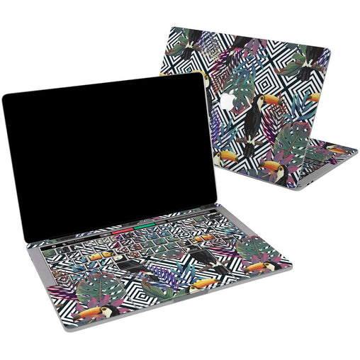 Lex Altern Vinyl MacBook Skin Tropical Birds  for your Laptop Apple Macbook.