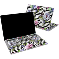 Lex Altern Vinyl MacBook Skin Floral Labyrinth for your Laptop Apple Macbook.