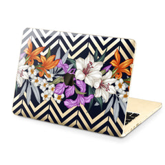 Lex Altern Hard Plastic MacBook Case Lily Flowers