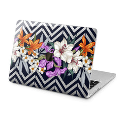 Lex Altern Lily Flowers Case for your Laptop Apple Macbook.