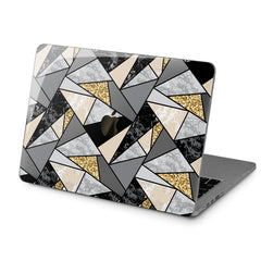 Lex Altern Hard Plastic MacBook Case Triangle Pattern Art