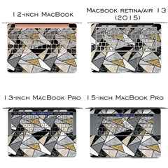 Lex Altern Vinyl MacBook Skin Triangle Pattern