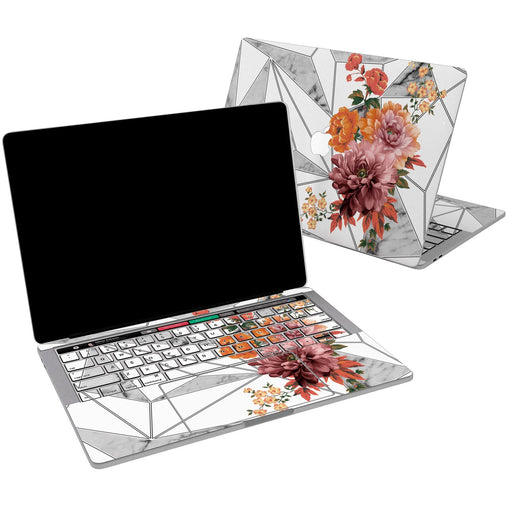 Lex Altern Vinyl MacBook Skin geometric Blossom for your Laptop Apple Macbook.