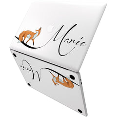 Lex Altern Vinyl MacBook Skin Painted Fox