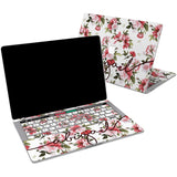 Lex Altern Vinyl MacBook Skin Floral Design