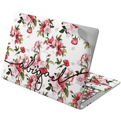 Lex Altern Vinyl MacBook Skin Floral Design