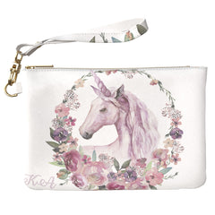 Lex Altern Makeup Bag Floral Unicorn