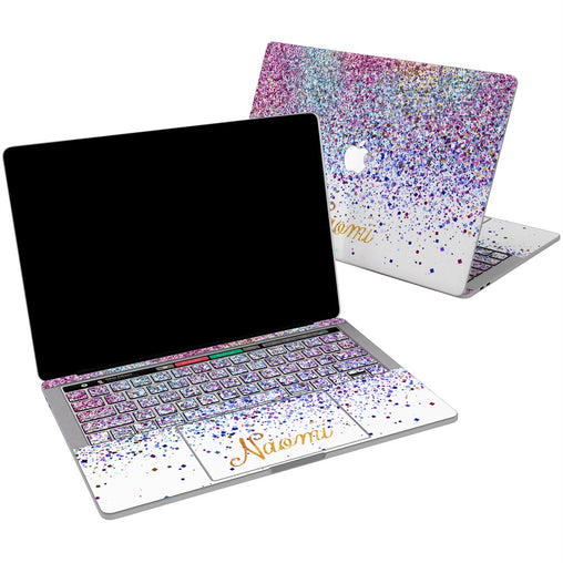 Lex Altern Vinyl MacBook Skin Purple Confetti for your Laptop Apple Macbook.