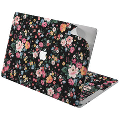 Lex Altern Vinyl MacBook Skin Pink Wildflowers