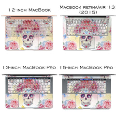 Lex Altern Vinyl MacBook Skin Bohemian Blossom