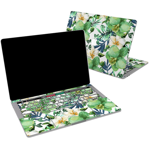 Lex Altern Vinyl MacBook Skin Green Orchid for your Laptop Apple Macbook.