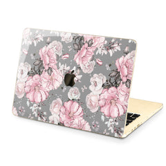 Lex Altern Hard Plastic MacBook Case Pink Roses Print