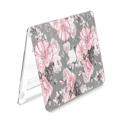 Lex Altern Hard Plastic MacBook Case Pink Roses Print