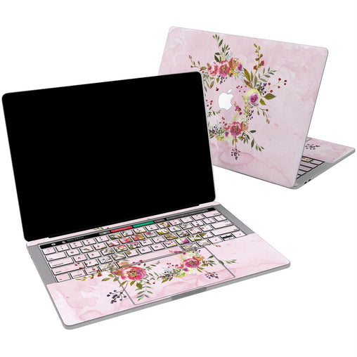 Lex Altern Vinyl MacBook Skin Wildflower Wreath for your Laptop Apple Macbook.