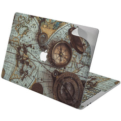 Lex Altern Vinyl MacBook Skin Antique Compass