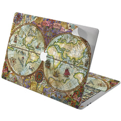 Lex Altern Vinyl MacBook Skin Vintage Map
