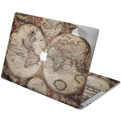 Lex Altern Vinyl MacBook Skin Bohemian Map