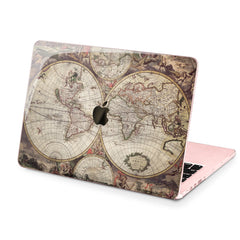Lex Altern Hard Plastic MacBook Case Bohemian Map
