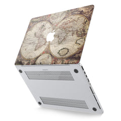 Lex Altern Hard Plastic MacBook Case Bohemian Map