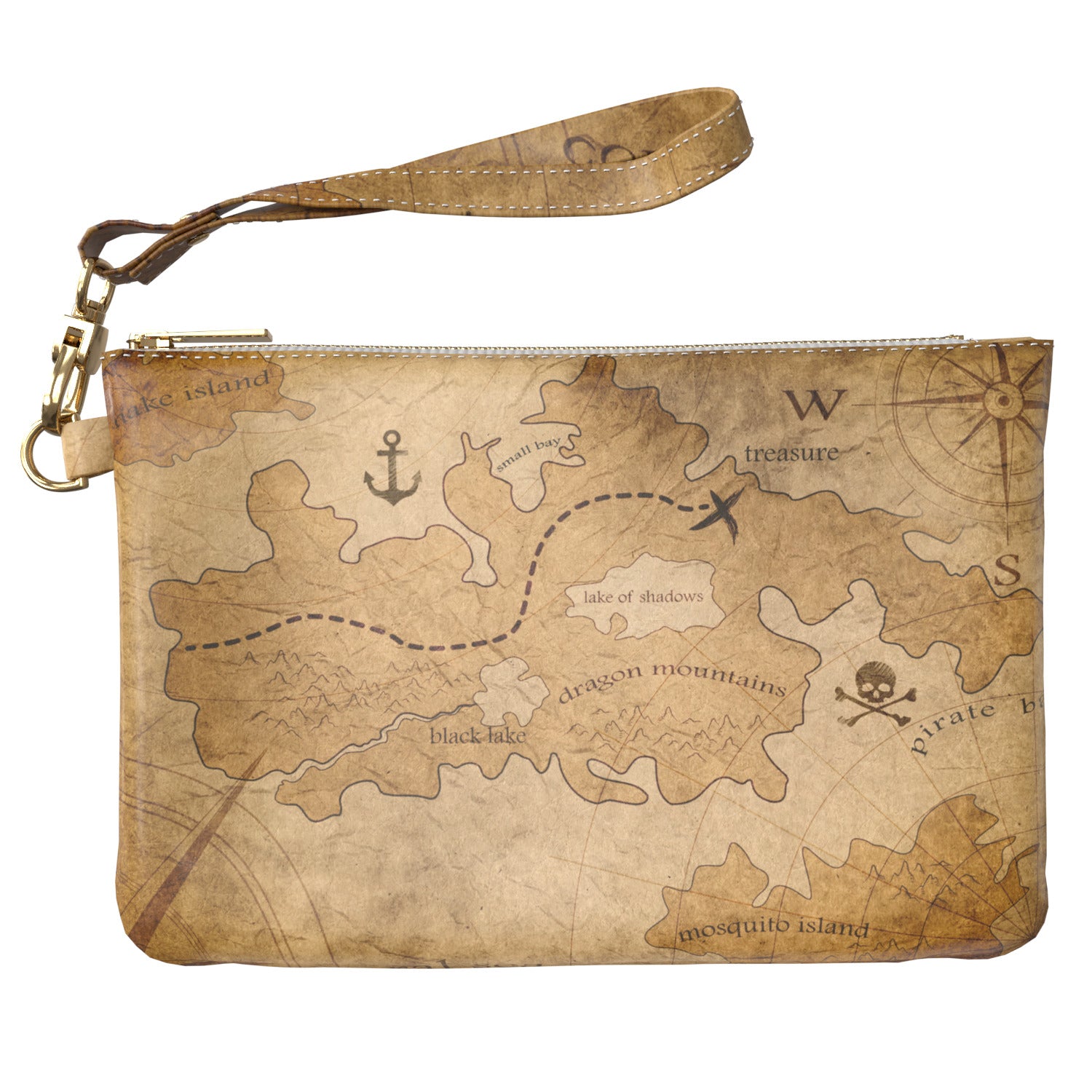 Lex Altern Makeup Bag Treasure Map