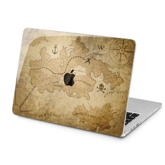 Lex Altern Treasure Map Case for your Laptop Apple Macbook.